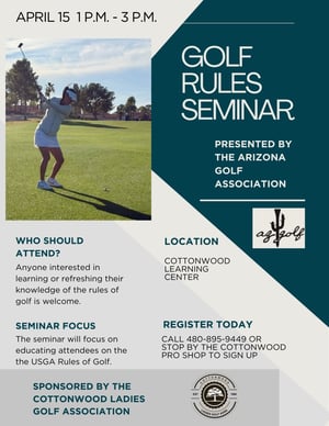 Golf Rules Seminar Final