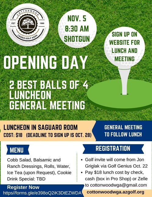 CLGA Opening Day